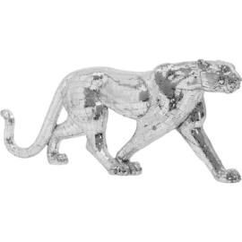 Deco-object Beeld Leopard Mozaïek 95cm