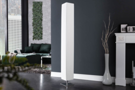 Moderne design vloerlamp PARIS XXL 160cm witte vloerlamp met plissé kap