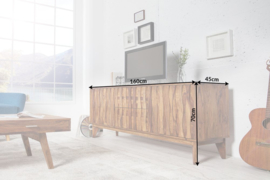 Design dressoir RETRO 160cm Sheesham