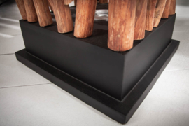 Vloerlamp NATURE ART 173 cm gemaakt van massief longan hout