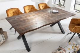 Eettafel Genesis Vintage 160cm Massief Acacia Hout 