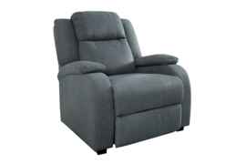 Moderne fauteuil grijze tv-fauteuil met ligfunctie