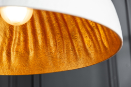 Elegante design hanglamp GLO 50 cm witgouden hanglamp