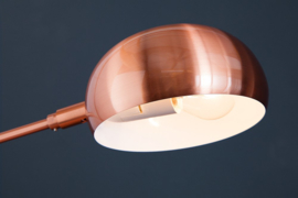 Design booglamp VIJF LICHTEN 205cm koperen vloerlamp booglamp