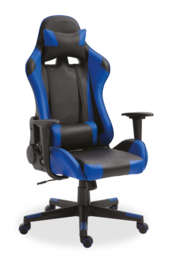 Gamingstoel Donkerblauw/zwart