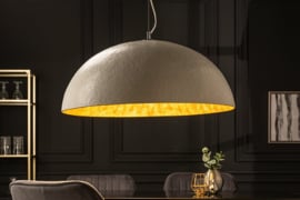 Elegante design hanglamp KAP 70cm witgouden hanglamp