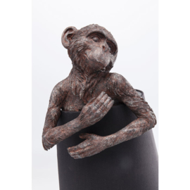 Tafellamp Animal Monkey Bruin Zwart