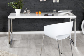 Designtafel WIT DESK 160x60cm hoogglans wit