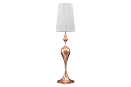 Elegante design vloerlamp  rose goud 160cm