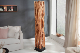 Vloerlamp NATURE ART 173 cm gemaakt van massief longan hout