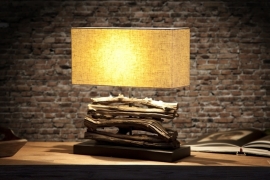 Tafellamp Model: PERIFERE beige