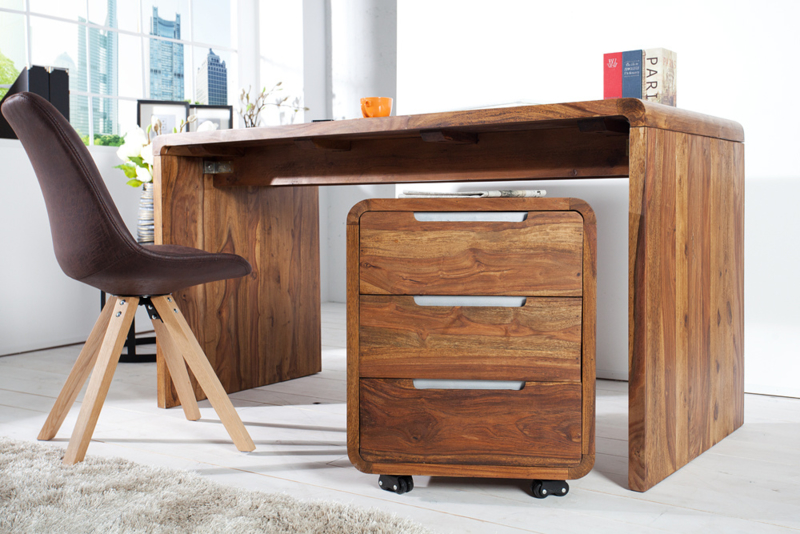 Varken Maak een bed Traditioneel Design Bureau massief Sheesham hout 150cm | Bureaus | GOEDKOOPMEUBELEN.NL