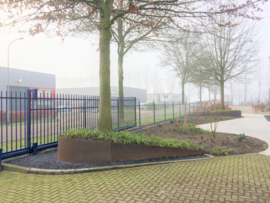 Design cortenstaal boombak