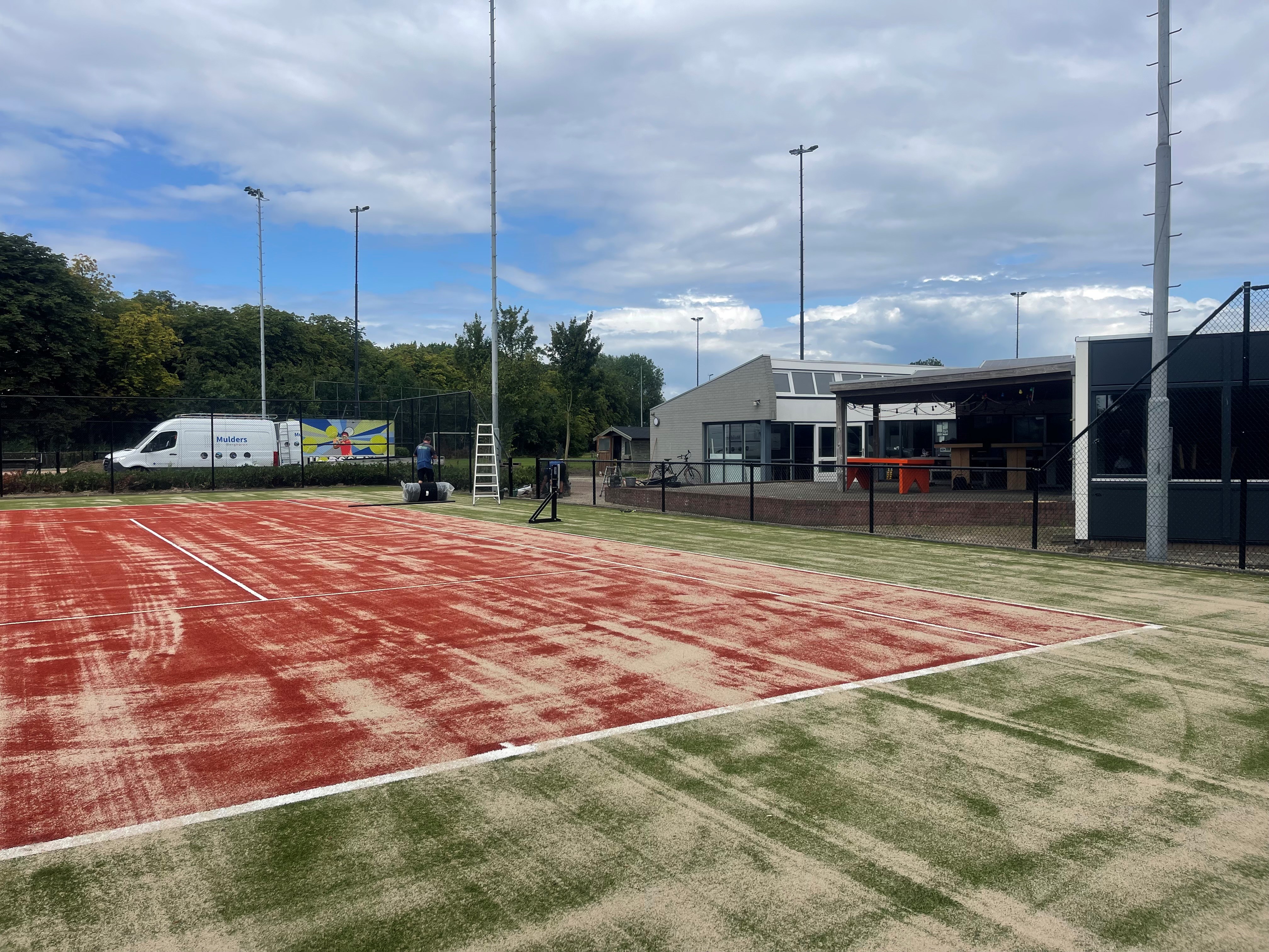 Hekwerk en poorten Tennisvereniging LTC Horssen
