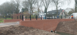 Brugleuning voor een duikerbrug te Culemborg