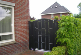 Looppoort met veel privacy