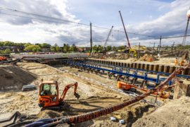 Snijden damwanden en buispalen Vierpaardjes Venlo