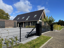 Lamellen schuifpoort Elzendweg Bergharen
