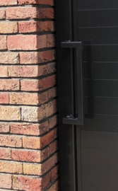Aluminium schuifpoort met privacy Beneden Leeuwen