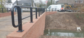 Brugleuning voor een duikerbrug te Culemborg
