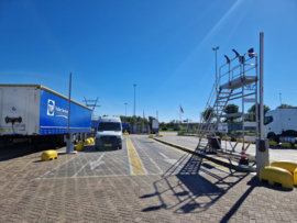 Automatische slagboom met handzender Rotterdam
