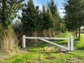Slagboom met wildrooster Natuurgebied De Groene Grens