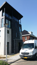 Glazen balustrade Waaldijk Druten