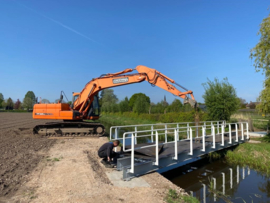 Fiets- en wandelbrug Meterik