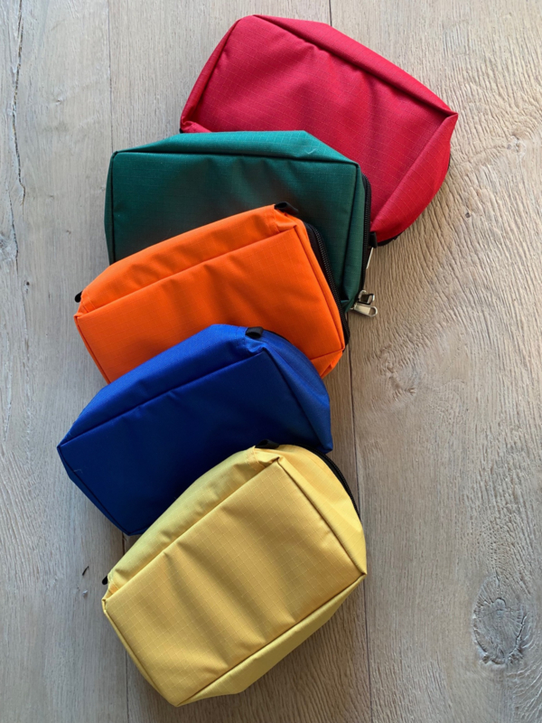 Doe herleven droogte meten Set van 5 gekleurde module tasjes | Tassen | Vrouw&Zorg-VrouwenZorg