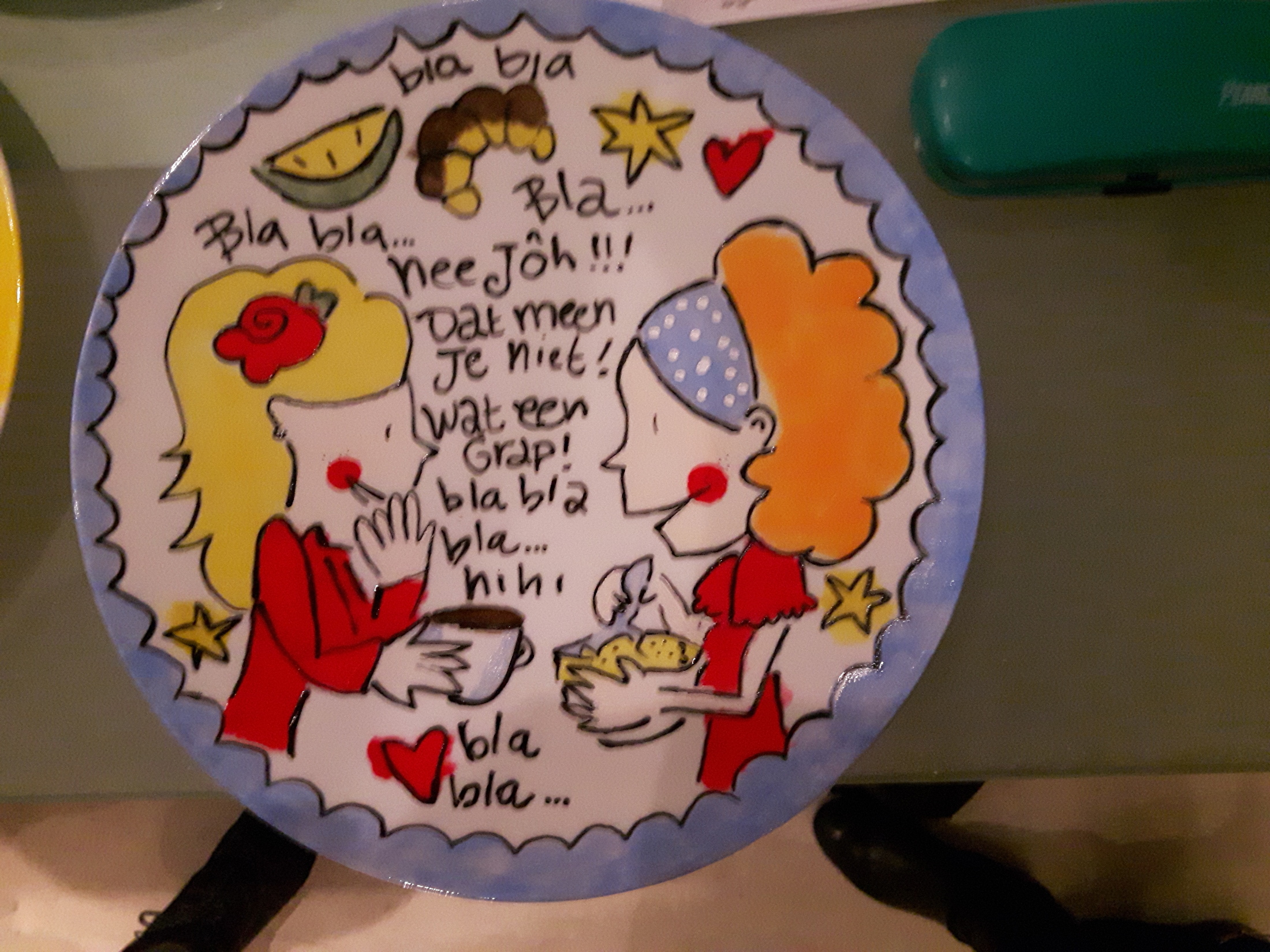 Les servies schilderen