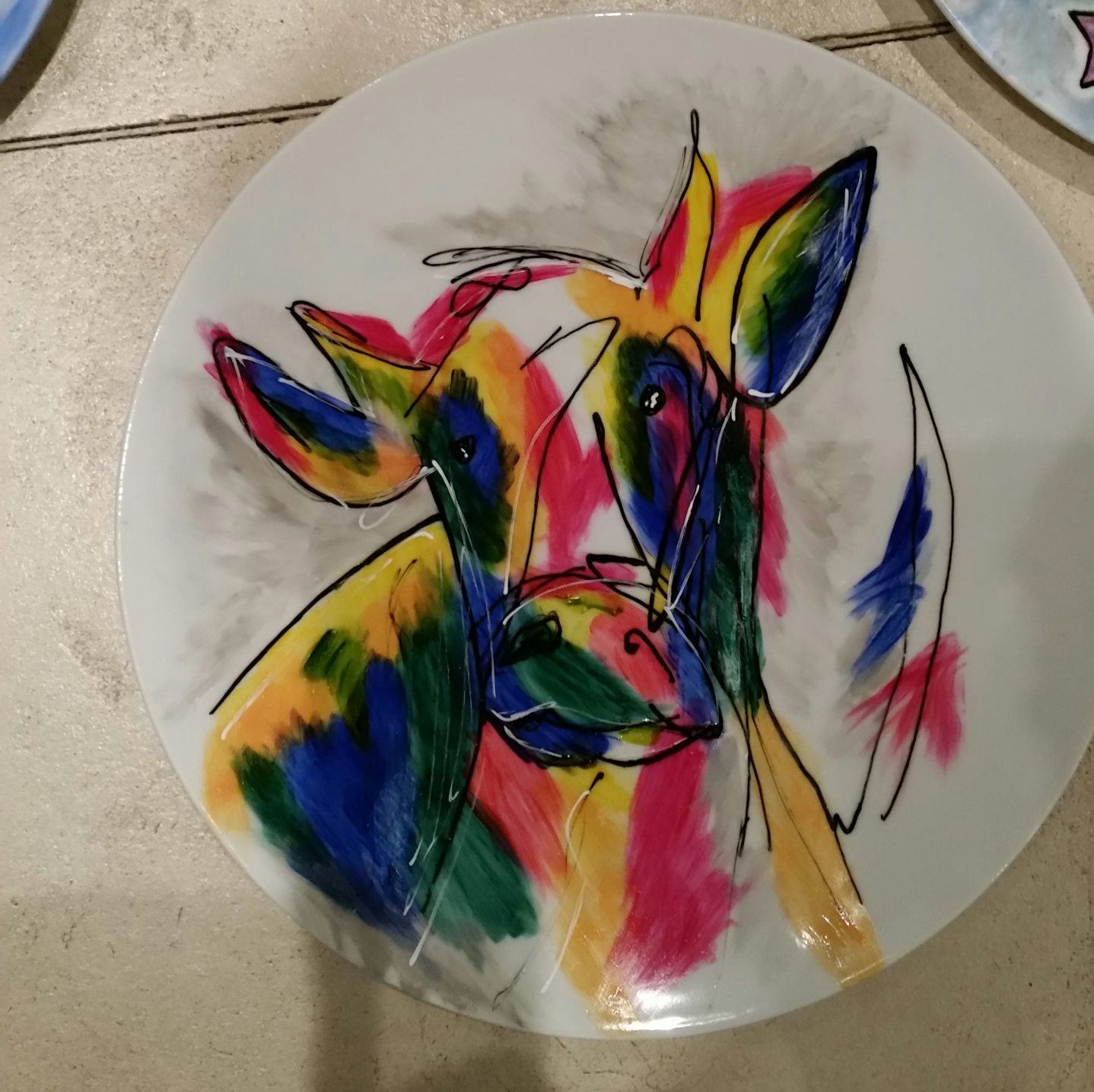 Les servies schilderen