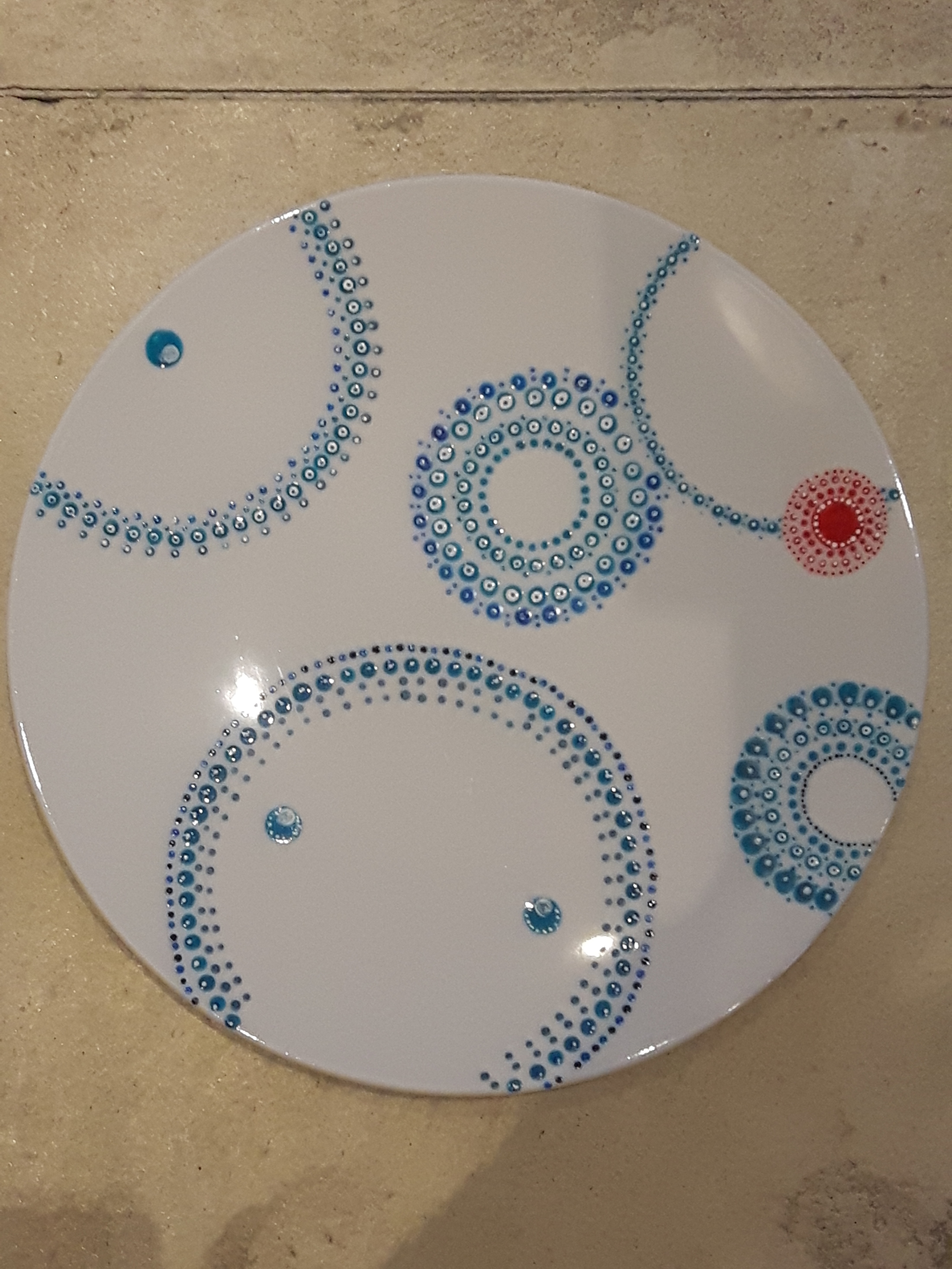 Les servies schilderen