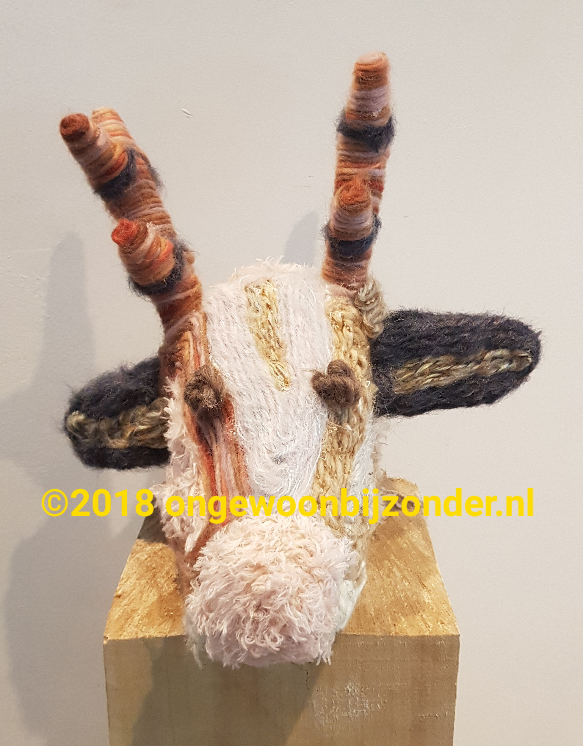 Workshop hertenkop bekleden