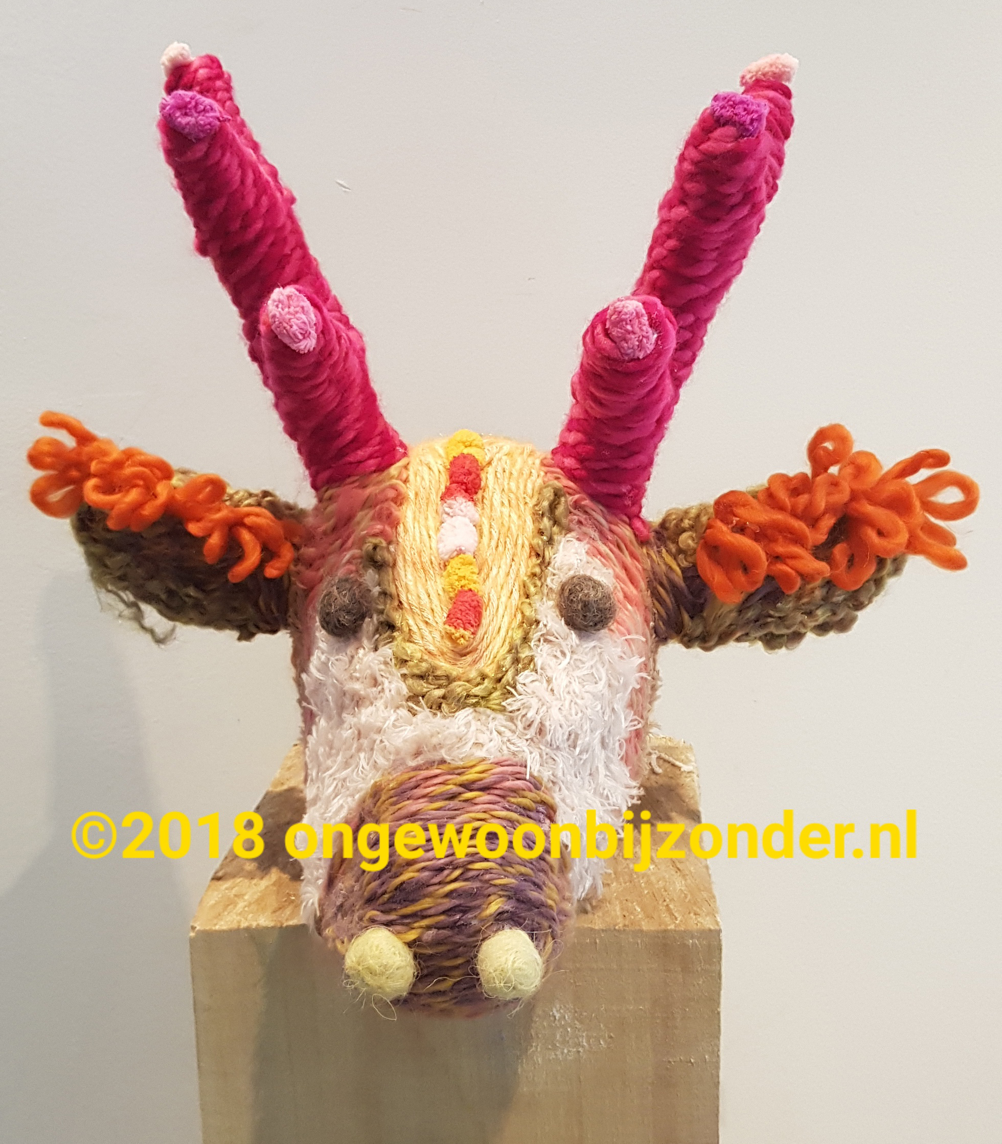 Workshop hertenkop bekleden