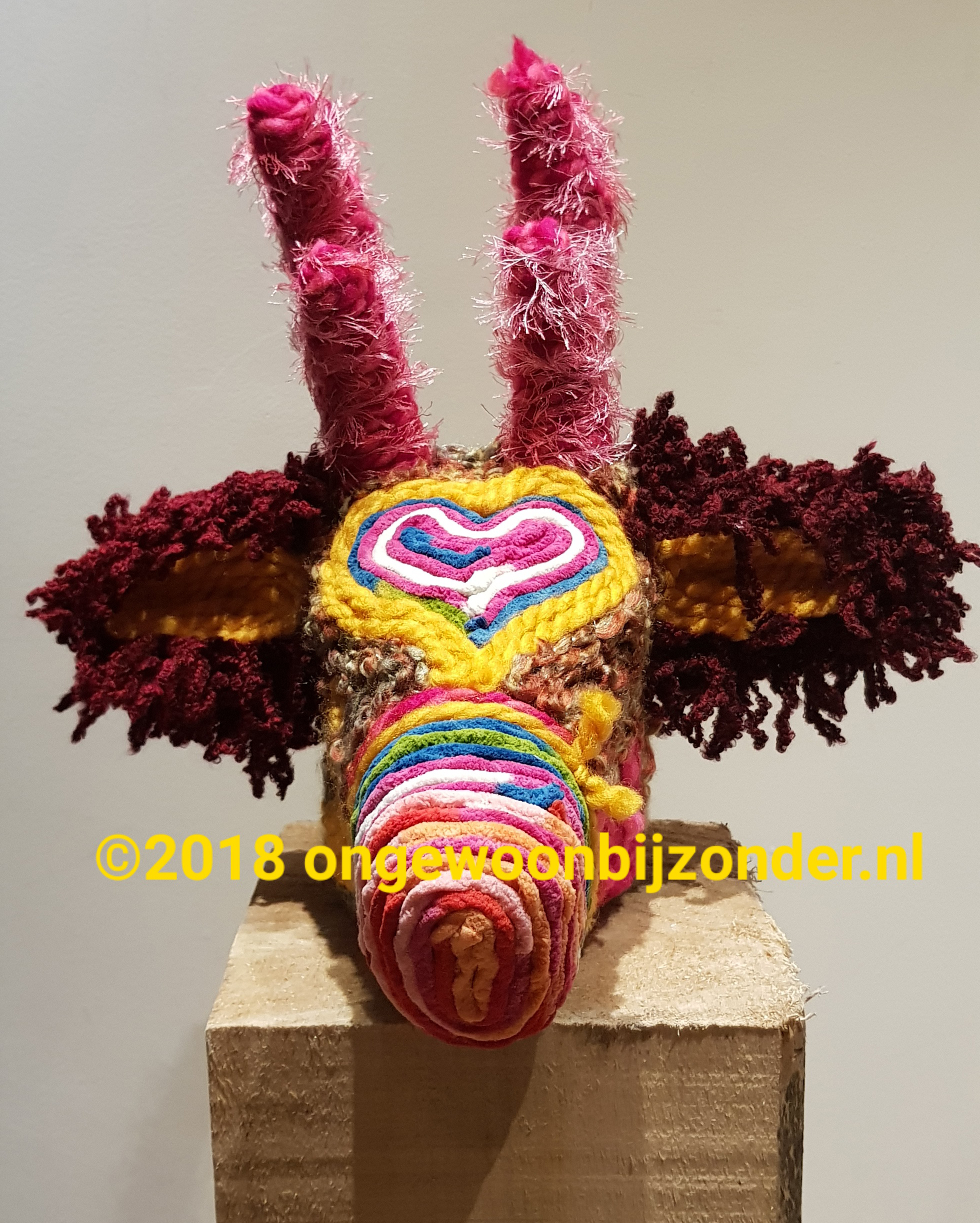 Workshop hertenkop bekleden