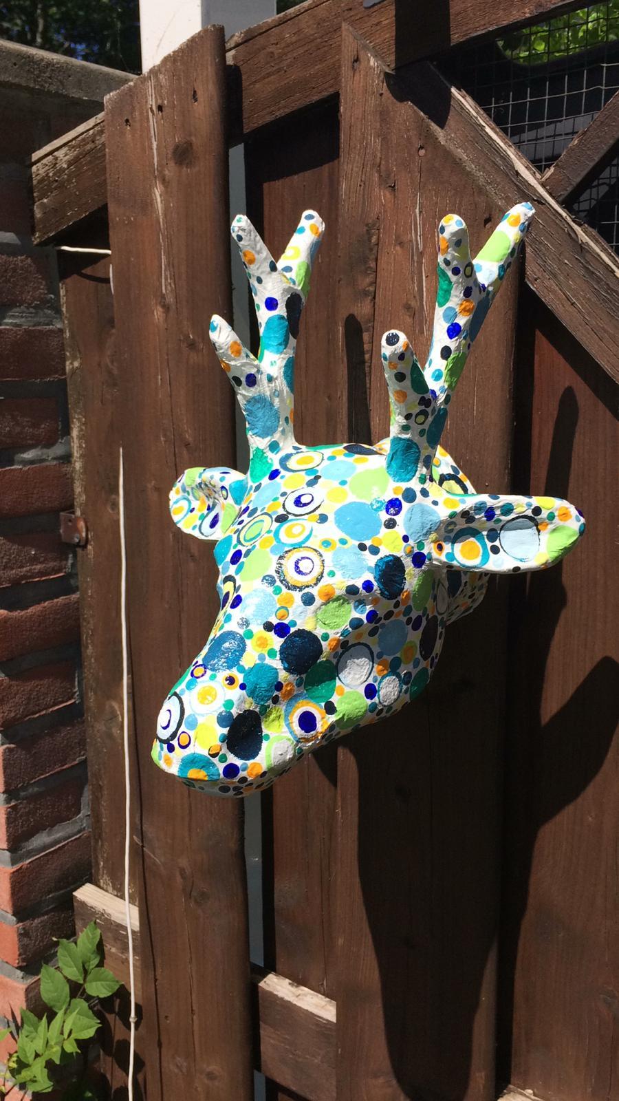 Workshop hertenkop bekleden