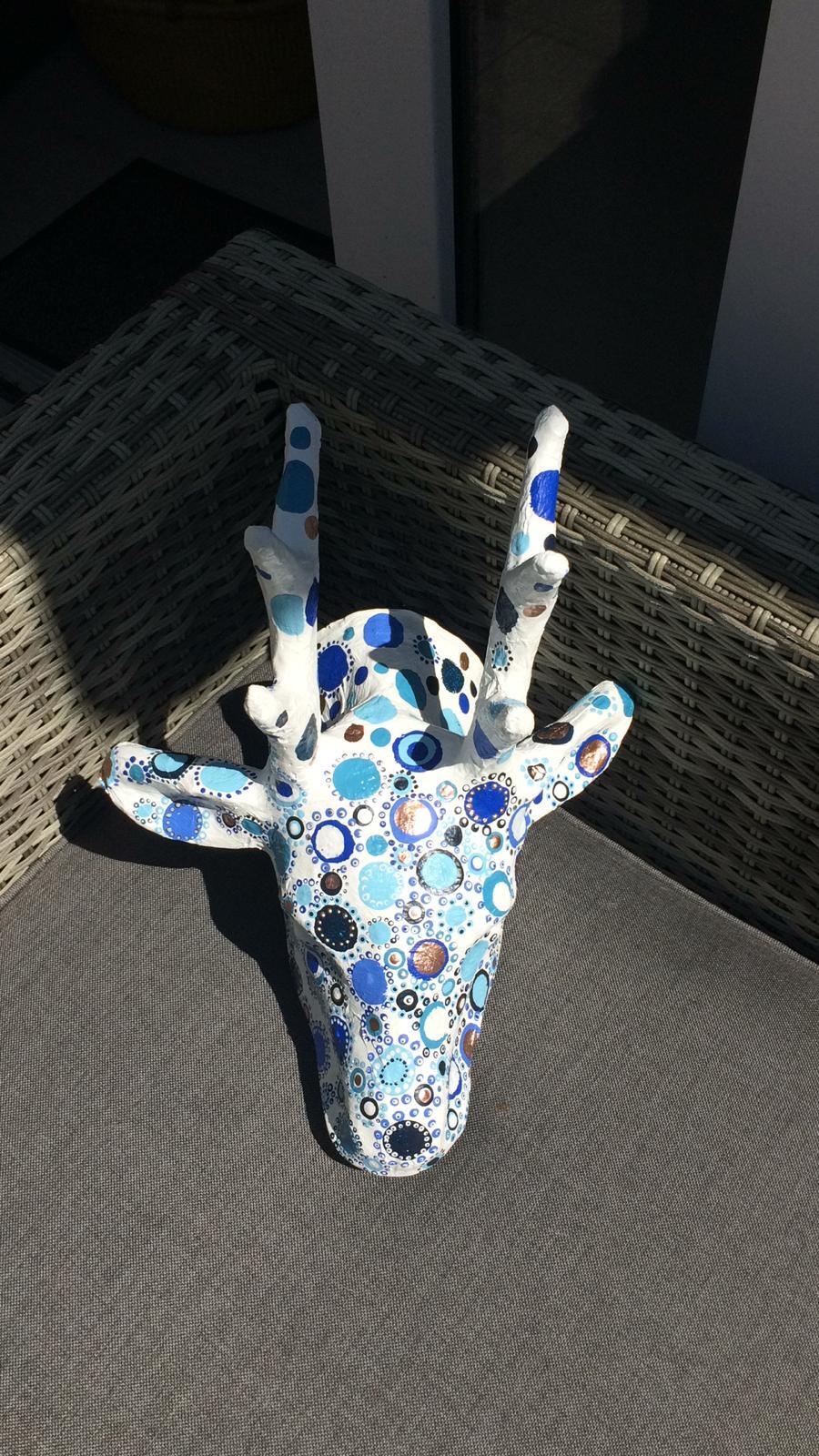 Workshop hertenkop bekleden