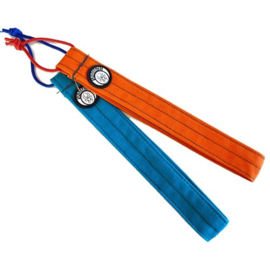 Spiderkites Cotton Straps Orange/Aqua