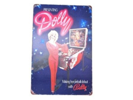 Game Room Sign "Dolly Parton" (new) 04
