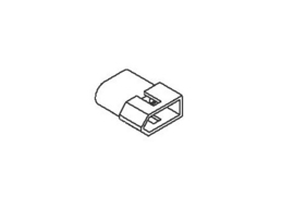 Molex Connector Male 0,093" 5 Polig (nieuw)