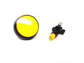 Cabinet Button 2" Yellow (new)