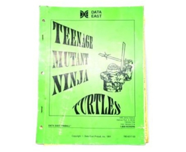 Manual Data East - Teenage Mutant Ninja Turtles (used)