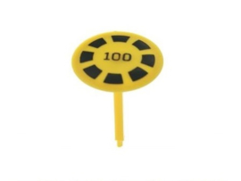 Mushroom Target Yellow / Black 100 (new)