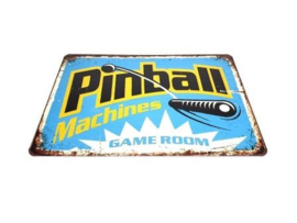 Game Room Sign "Pinball" (nieuw) 01