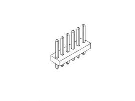 Molex Connector Header 0,156" 20 Polig (nieuw)