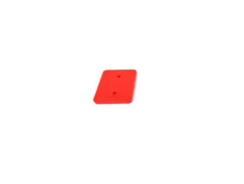 Target Face Rectangle 2,3 x 2,8 Red (new)