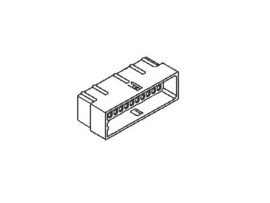 Molex Connector Male 0,062" 36 Polig (nieuw)