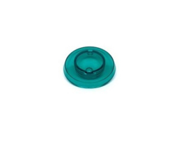 Popbumper Cap Teal Transparant (nieuw)