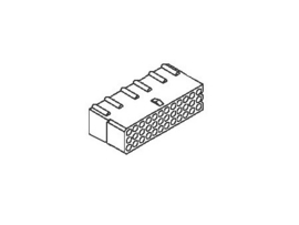 Molex Connector Female 0,062" 36 Pin (new)