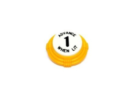 Popbumper Cap Deco Yellow / Advance 1 When Lit Black (new)